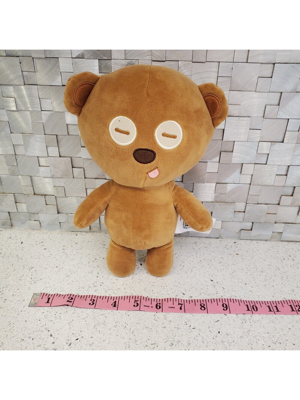 Despicable Me Minion Mayhem brown bear plush Universal Studios 10"